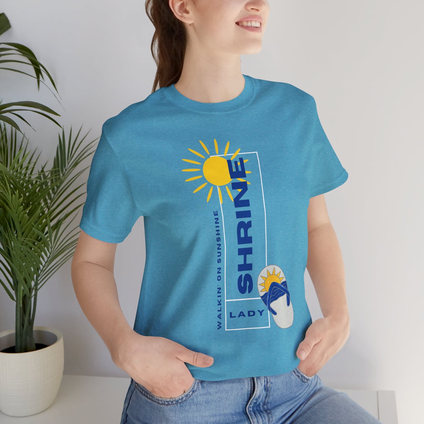 Shrine Lady Sun Flip-Flop Graphic Tee