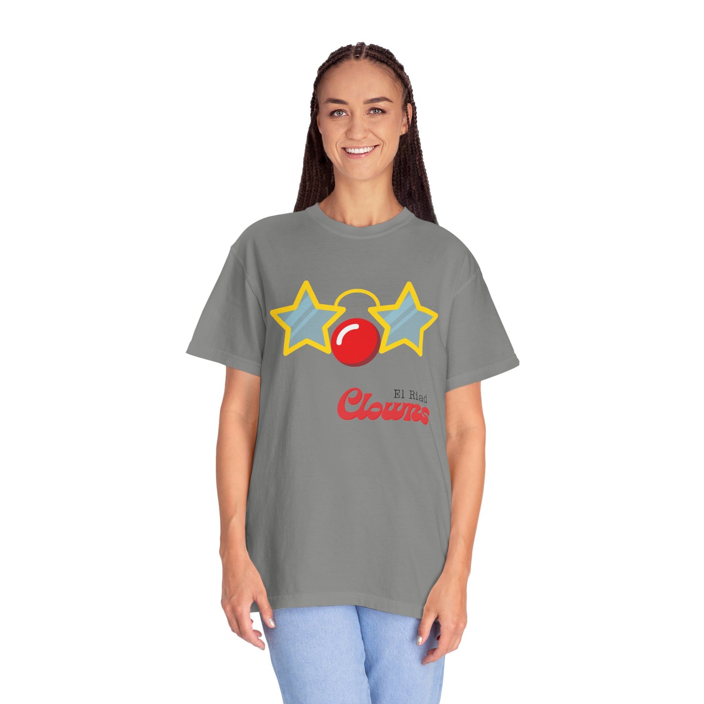 Clown with Star Glasses
