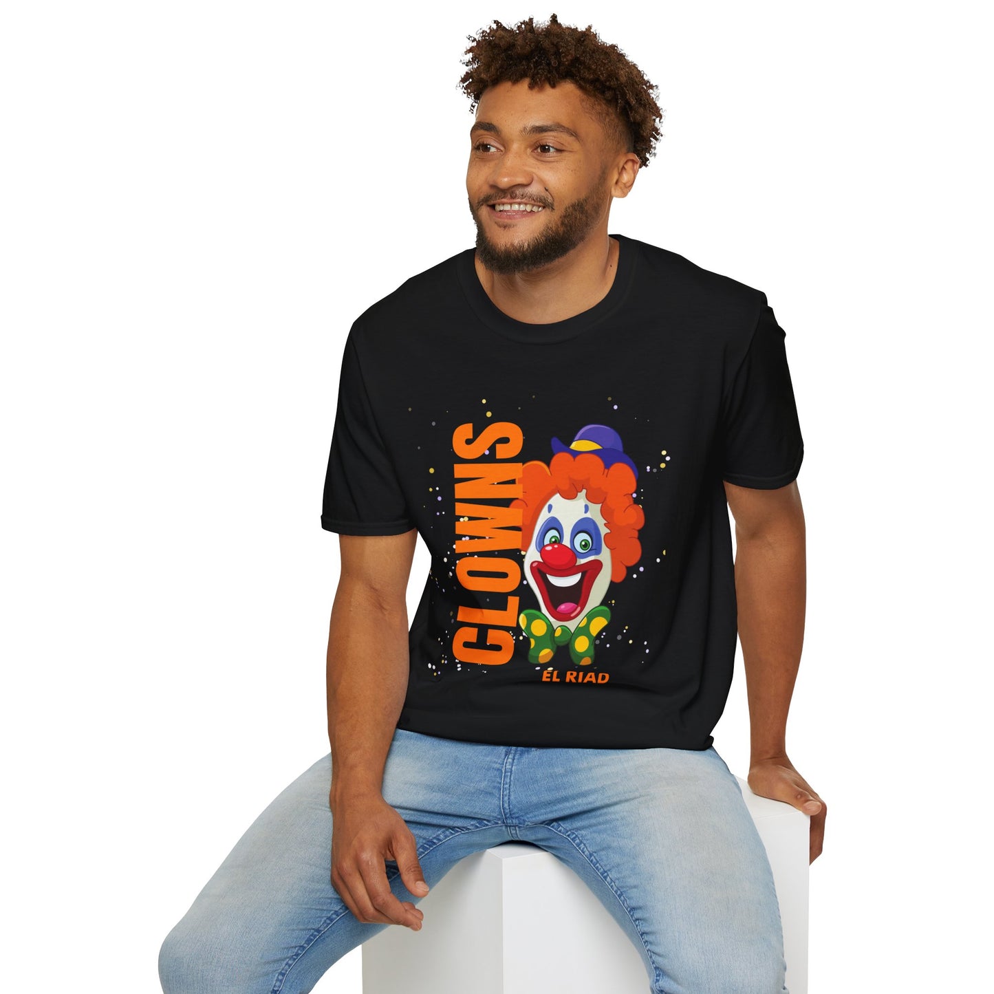 El Riad Clown Unisex Softstyle T-Shirt