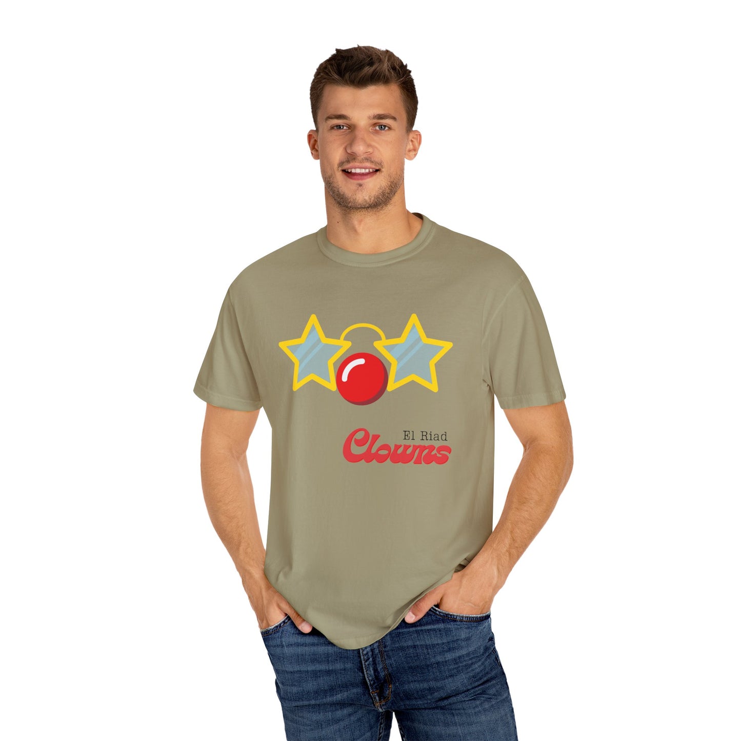 Clown with Star Glasses