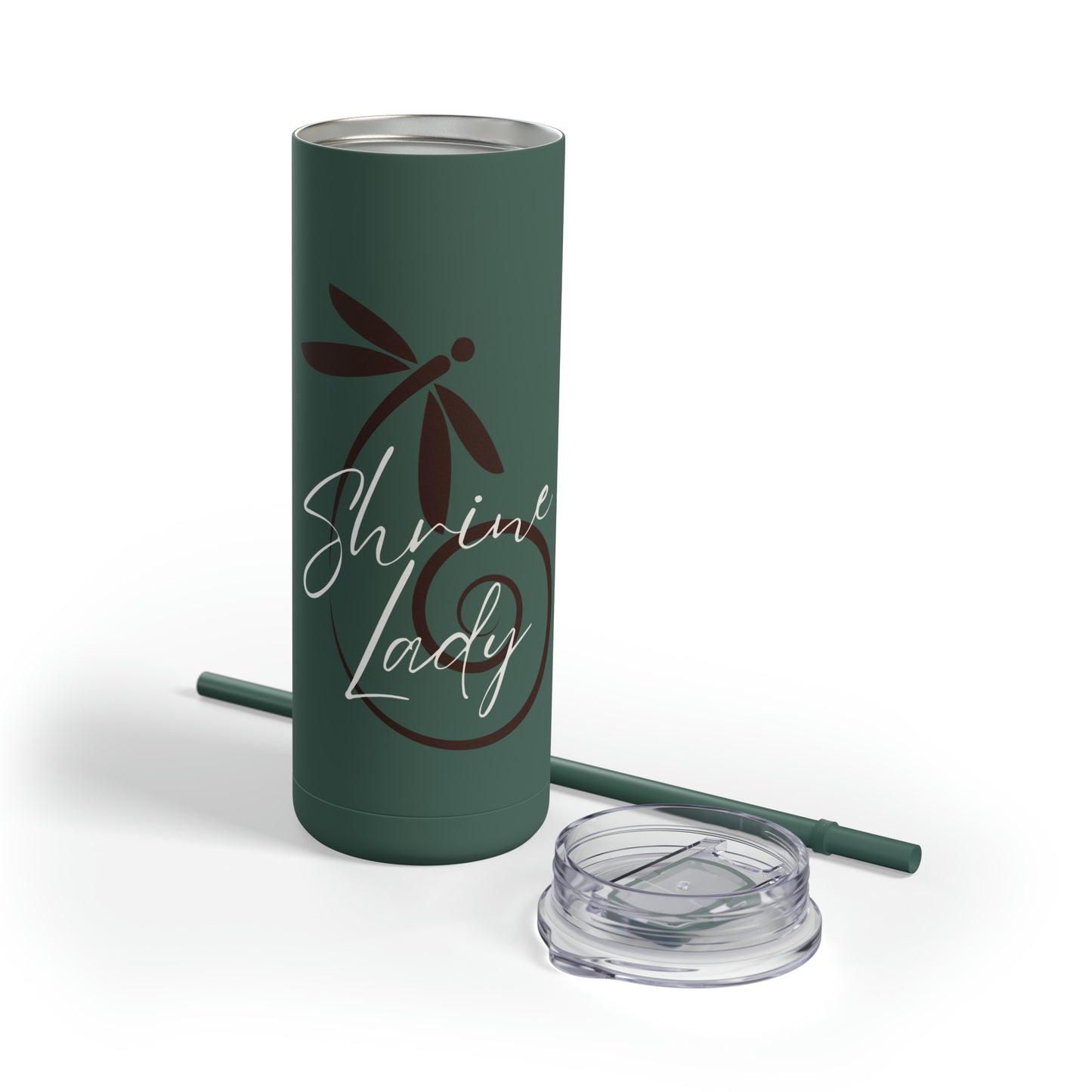 Dragonfly Skinny Matte Tumbler, 20oz