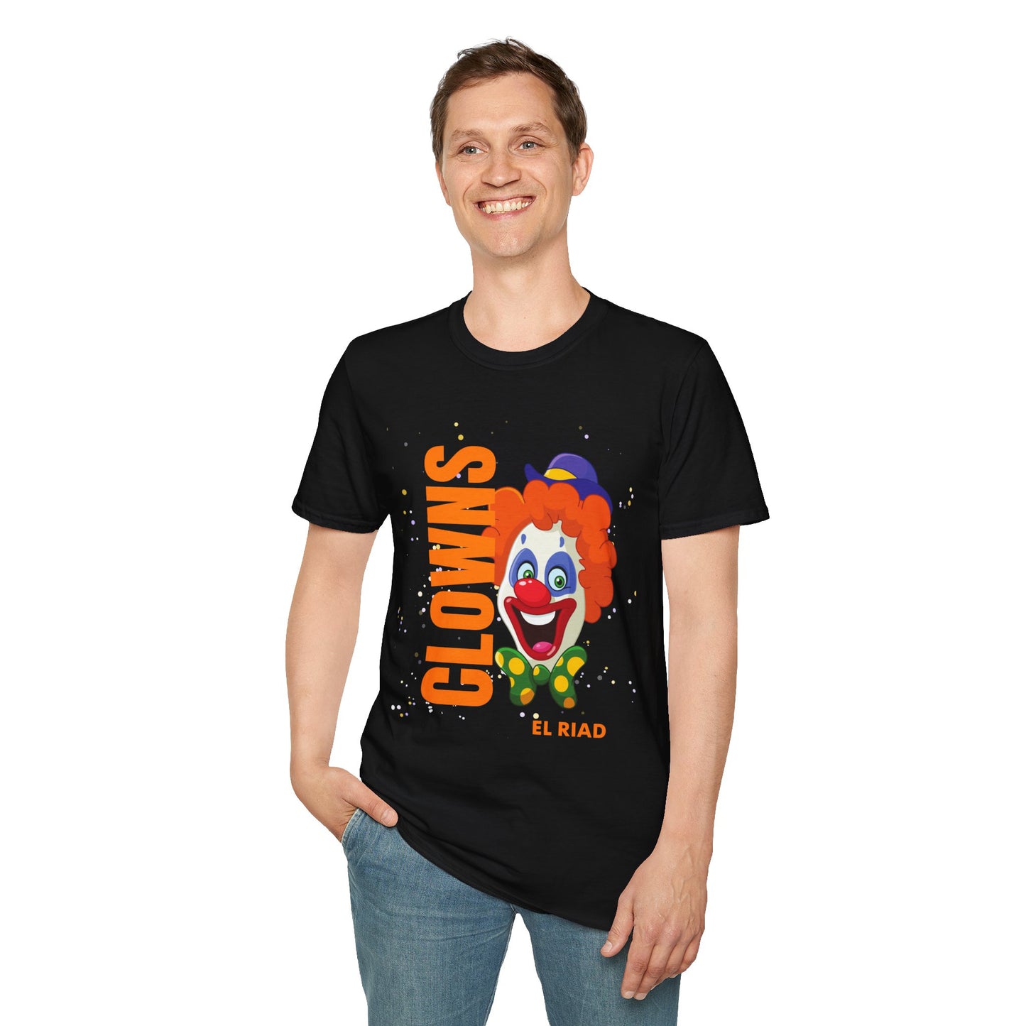 El Riad Clown Unisex Softstyle T-Shirt