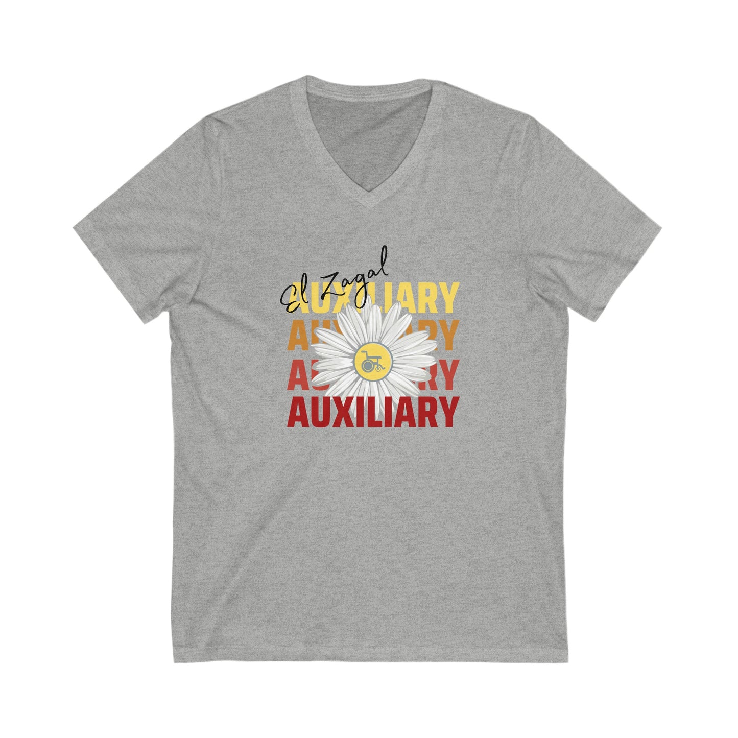 El Zagal Auxiliary Daisy Short Sleeve V-Neck Tee