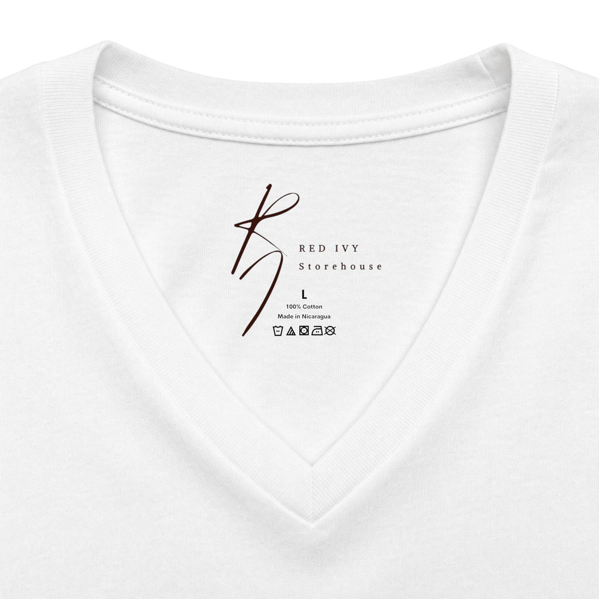 El Zagal WGA 4 Kids V Neck Logo