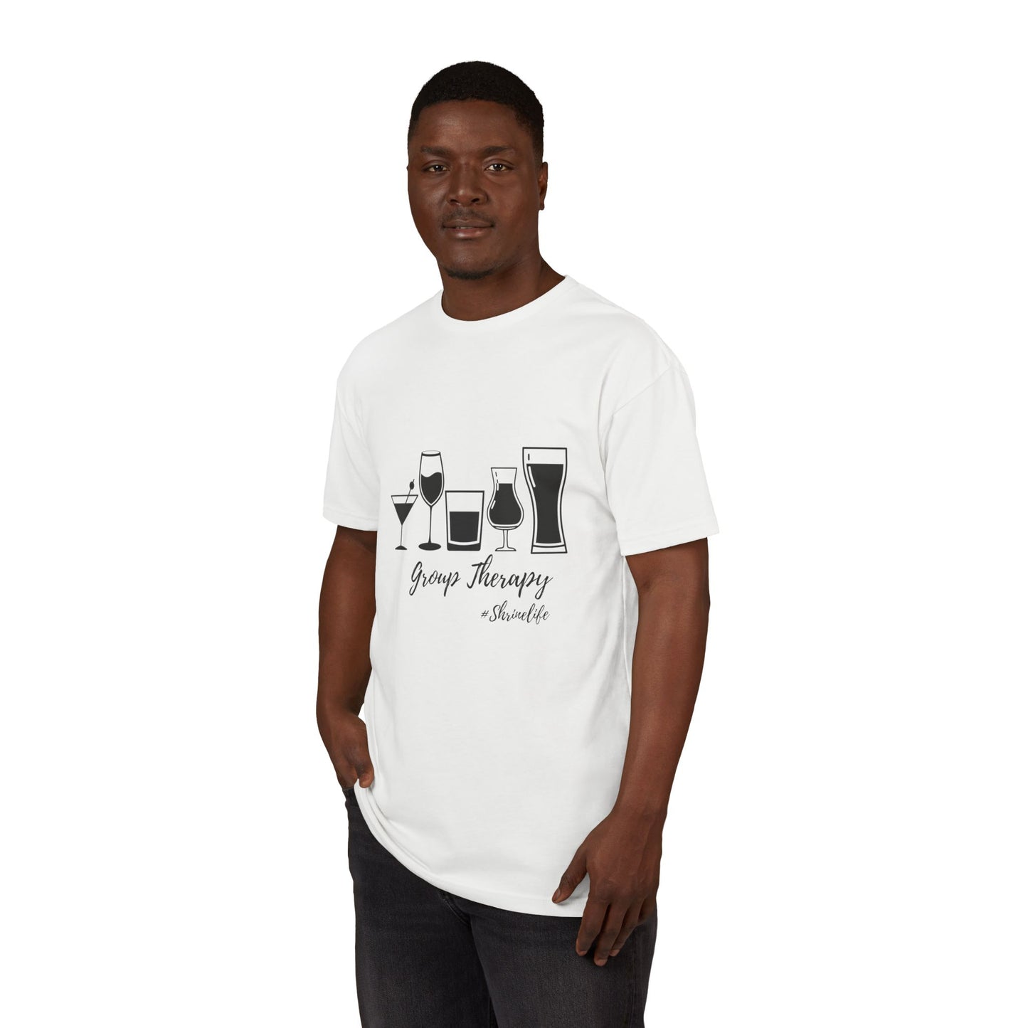 Group Therapy Unisex Sueded T-Shirt