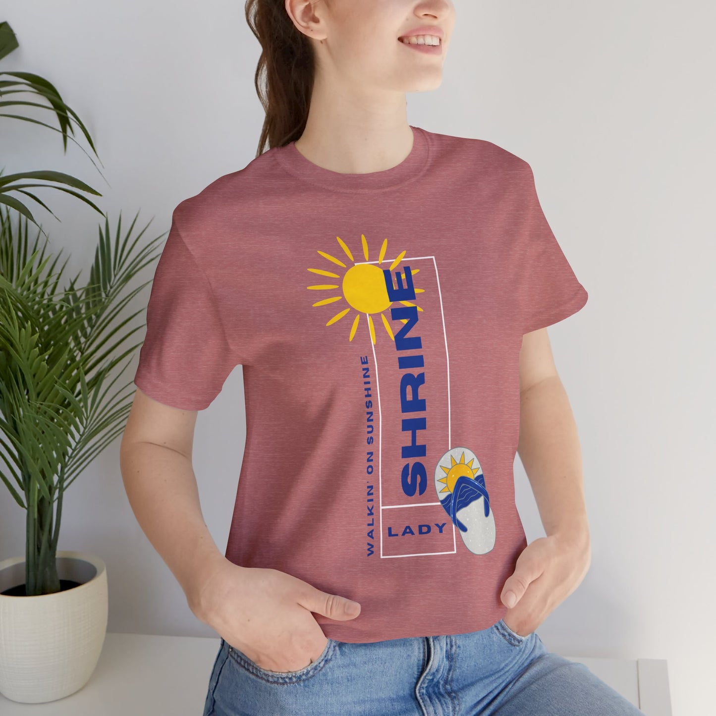 Shrine Lady Sun Flip-Flop Graphic Tee