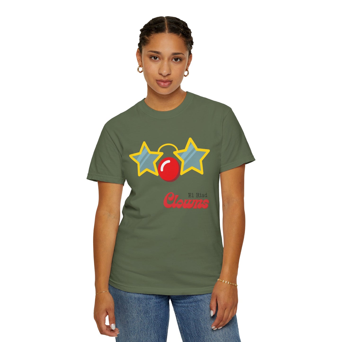 Clown with Star Glasses