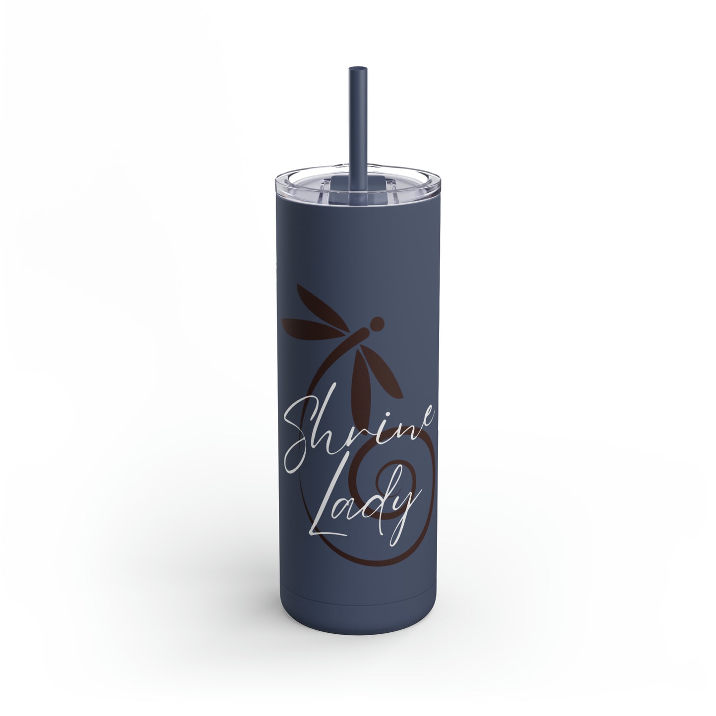 Dragonfly Skinny Matte Tumbler, 20oz
