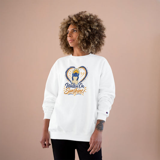 Sunshine Surf Champion Sweatshirt — Retro Beach Vibes Crewneck