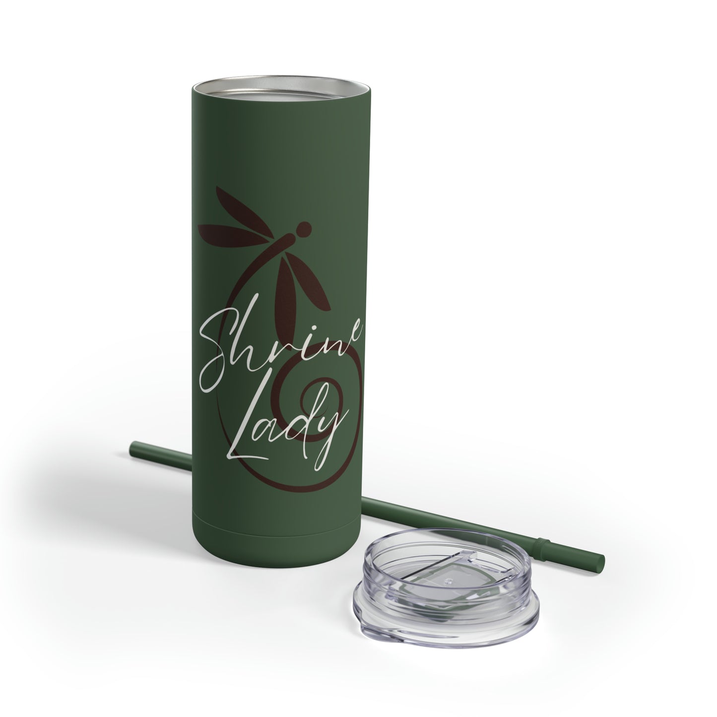 Dragonfly Skinny Matte Tumbler, 20oz