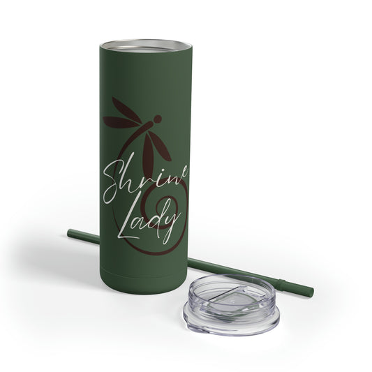 Dragonfly Skinny Matte Tumbler, 20oz