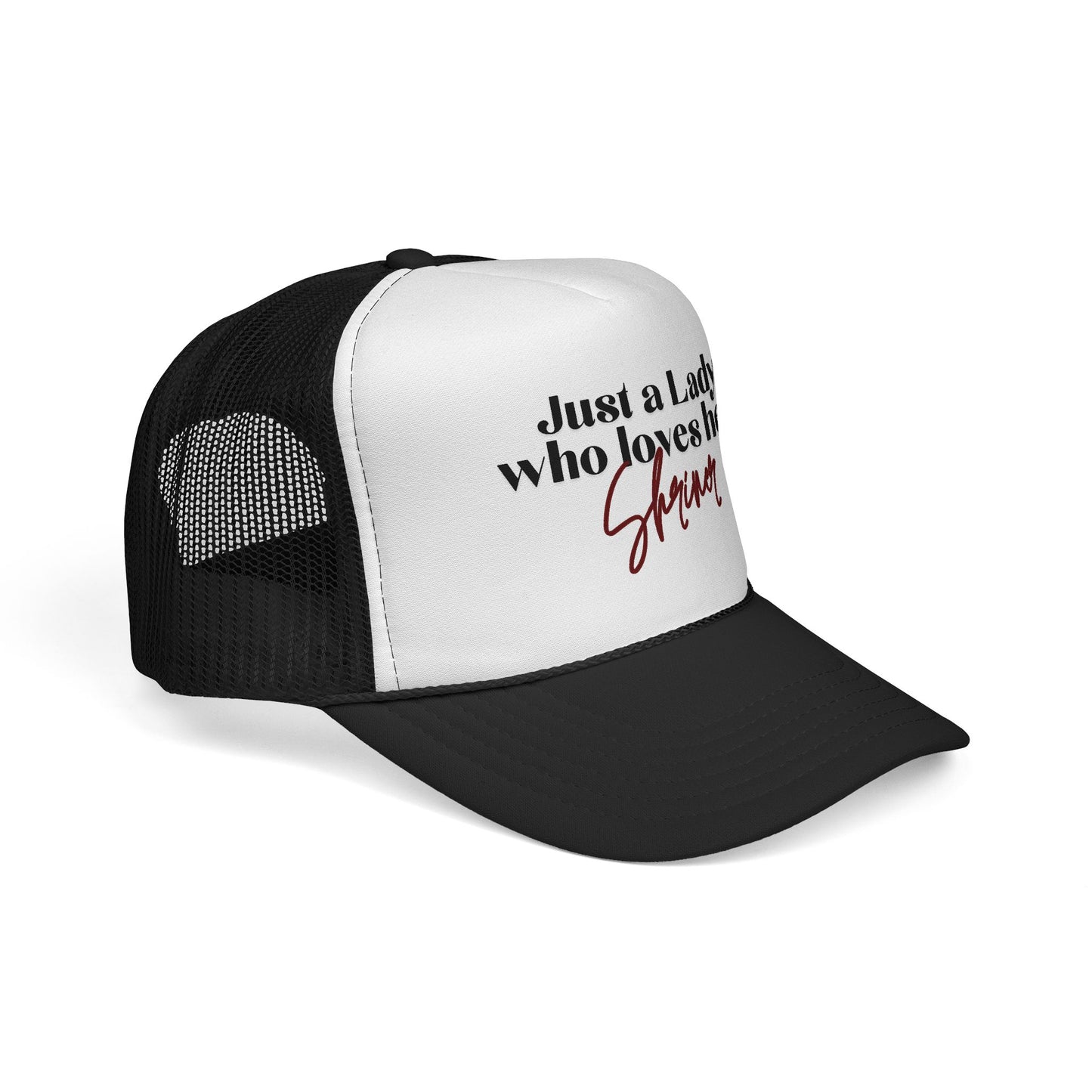Trucker Caps - Just a Lady who Lovers Her Shriner