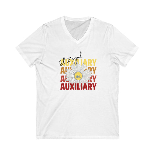El Zagal Auxiliary Daisy Short Sleeve V-Neck Tee